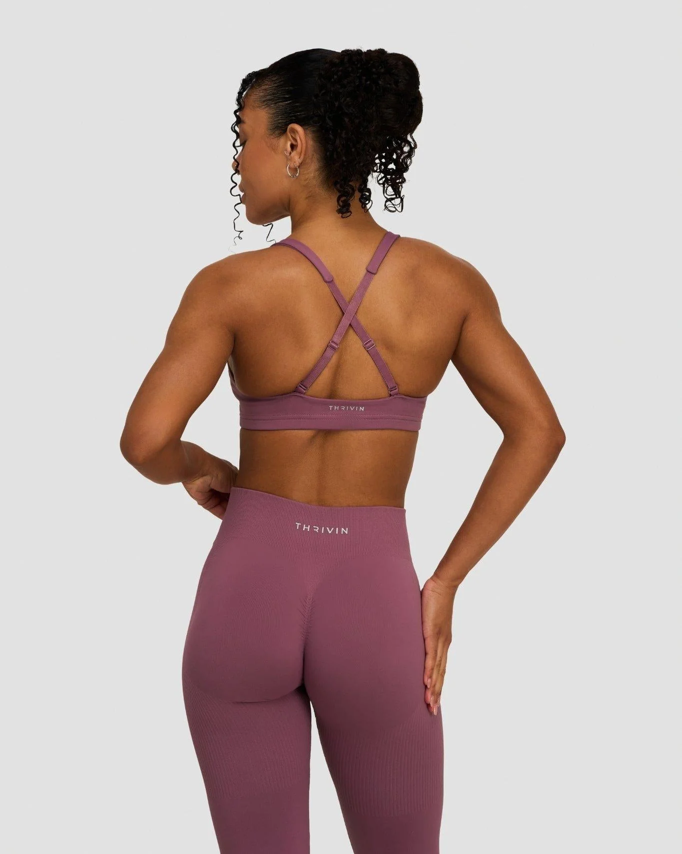 Elevate™ Sculpting Medium Impact Multiway Bra | Orchid Mauve - Image 4