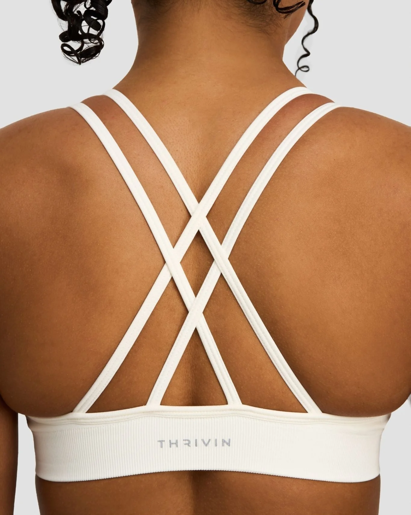 Elevate™ Sculpting Seamless High Apex Bra | Cream - Image 5